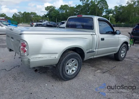 2001 Toyota Tacoma из США, поврежденный, VIN 5TENL42N01Z792746